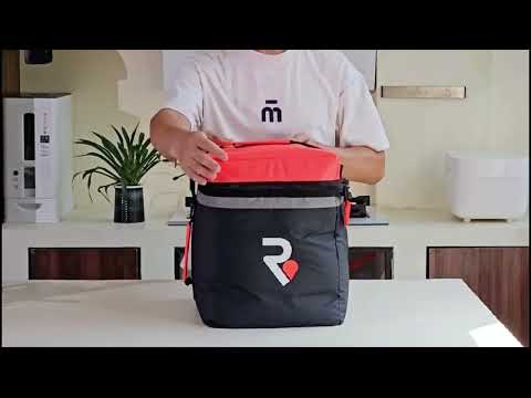 RiDa insulated delivery bag for delivery riders food delviery Great for Deliveroo, Uber Eats, Just Eat Amazon Now