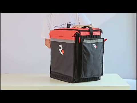 RiDa insulated delivery backpack for delivery riders food delviery Great for Deliveroo, Uber Eats, Just Eat Amazon Now